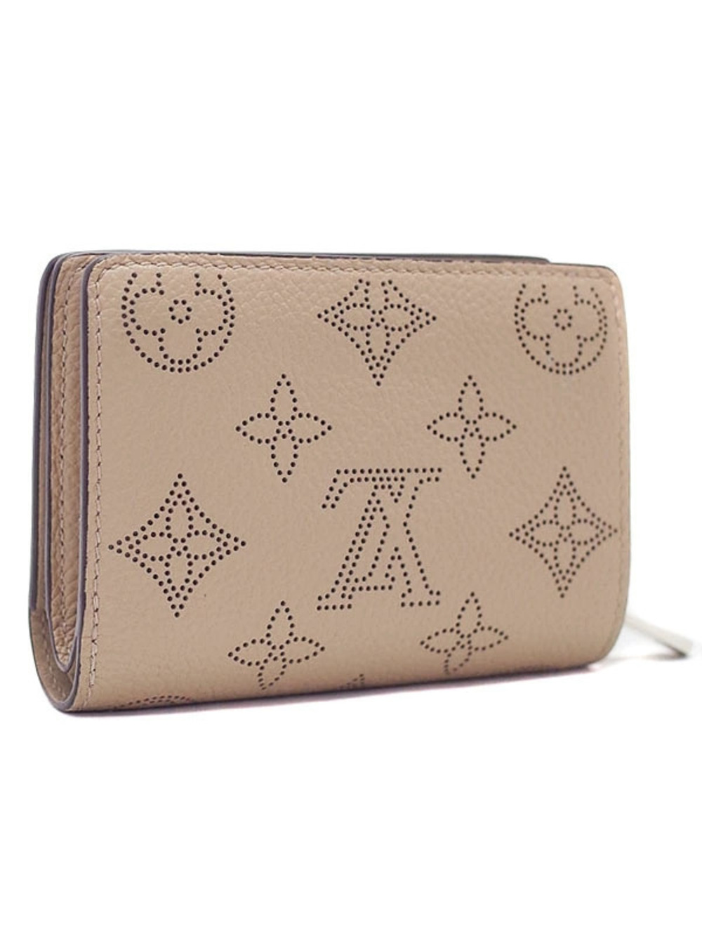 Louis Vuitton Mahina Portefeuille Wallet Bi Claire fold Short Black
